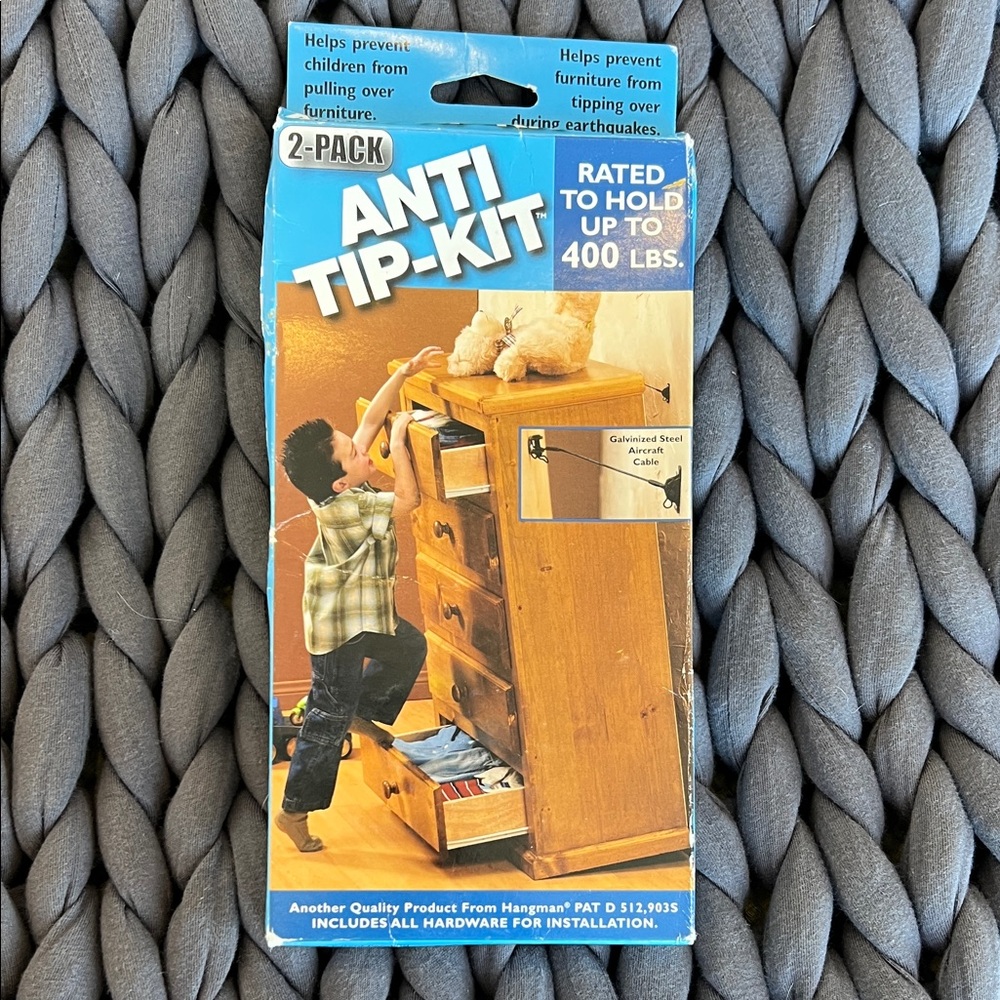 Pottery Barn Anti Tip Kit 2-Pack